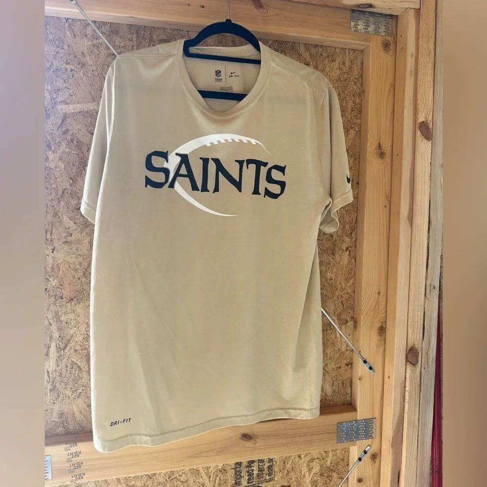 NFL Nike Dri-FIT Tan T-Shirt